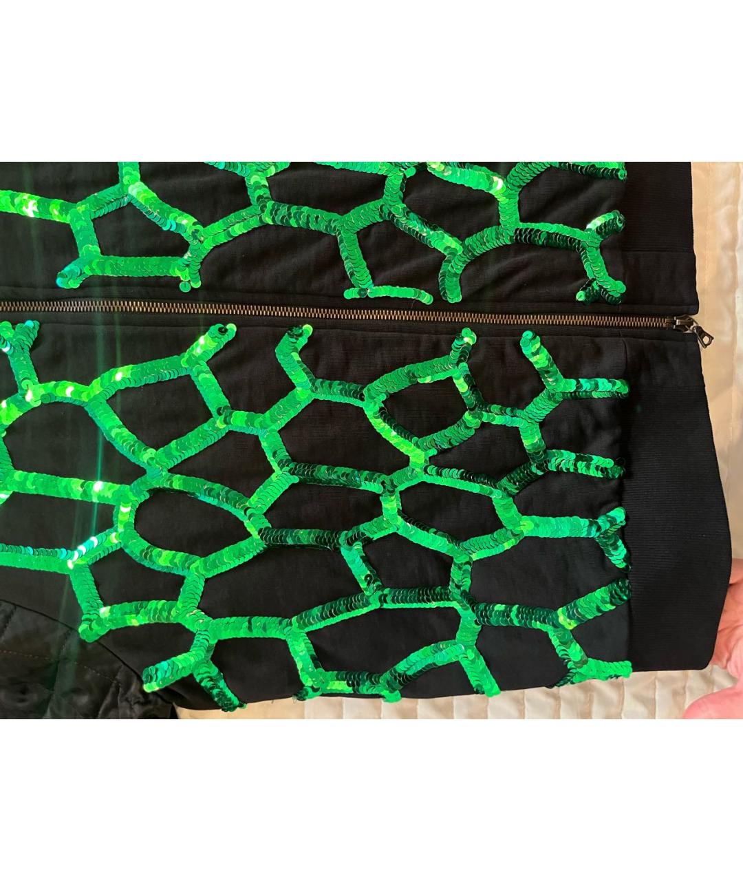 DRIES VAN NOTEN Черная хлопковая куртка, фото 3