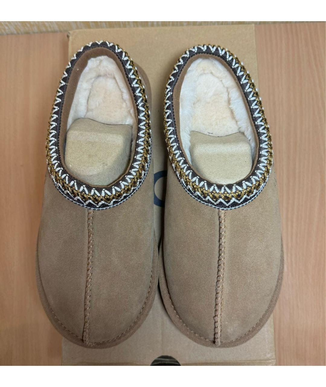 UGG AUSTRALIA Коричневые замшевые мюли, фото 5