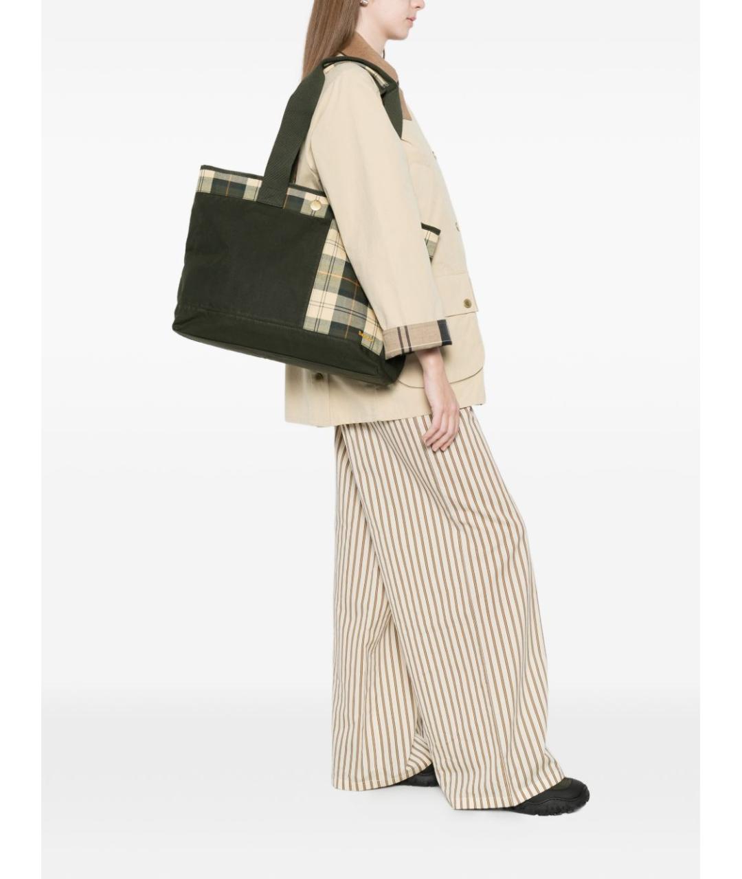 BARBOUR Хлопковая сумка тоут, фото 4