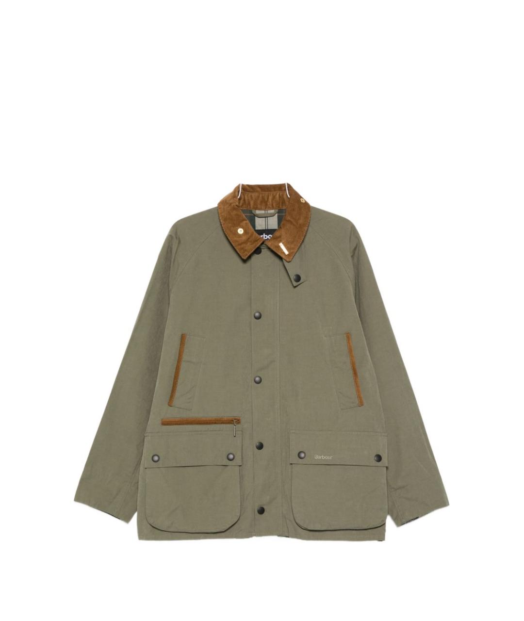 BARBOUR Зеленая хлопковая куртка, фото 1