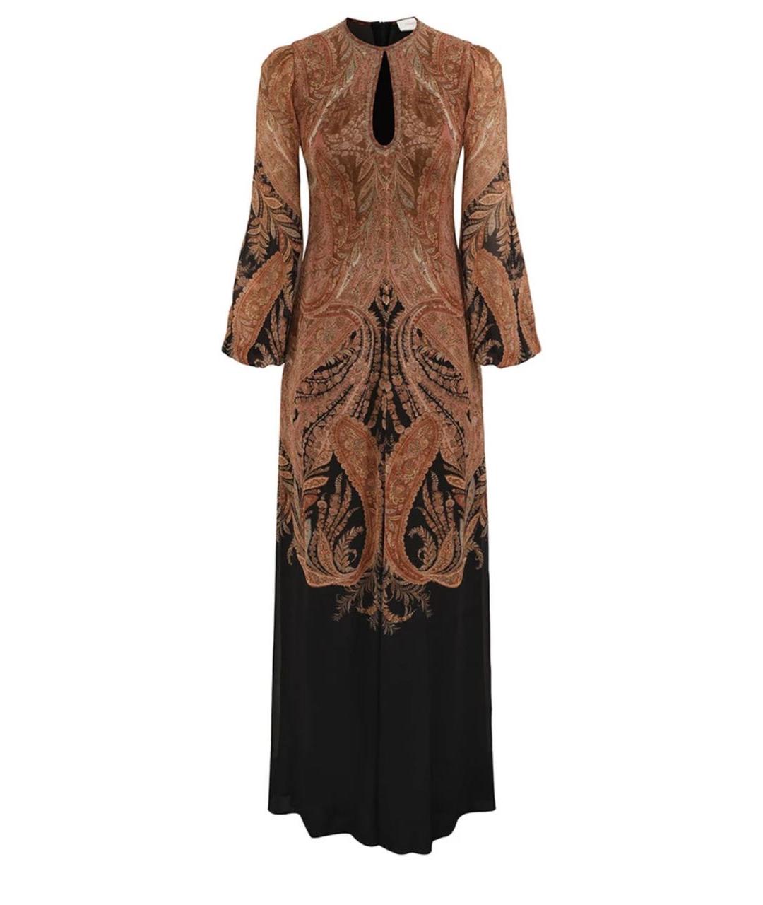 ZIMMERMANN Черное вискозное вечернее платье, фото 7