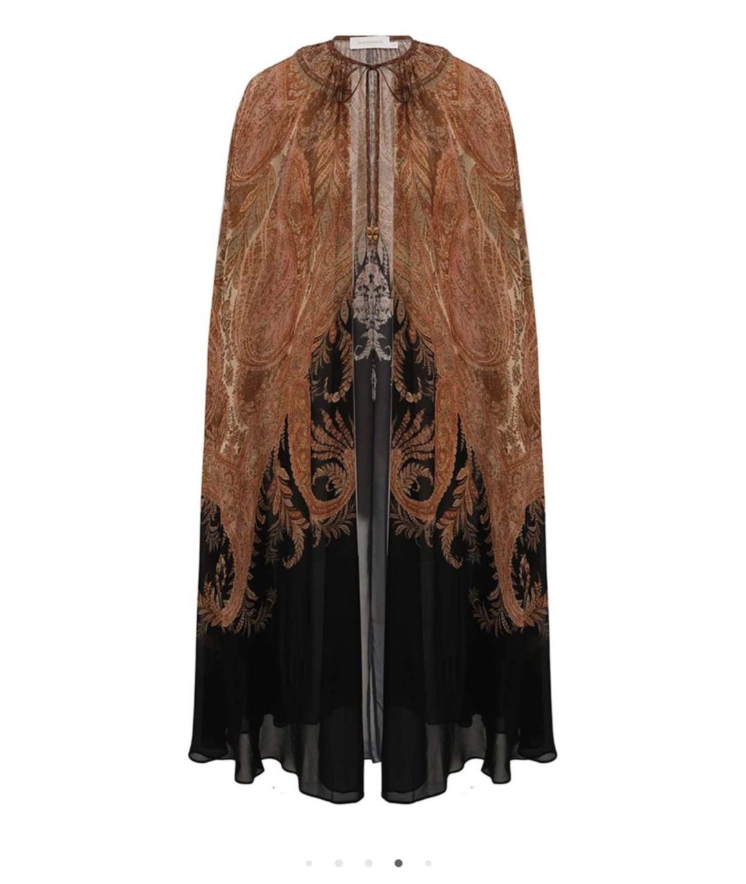 ZIMMERMANN Черное вискозное вечернее платье, фото 8
