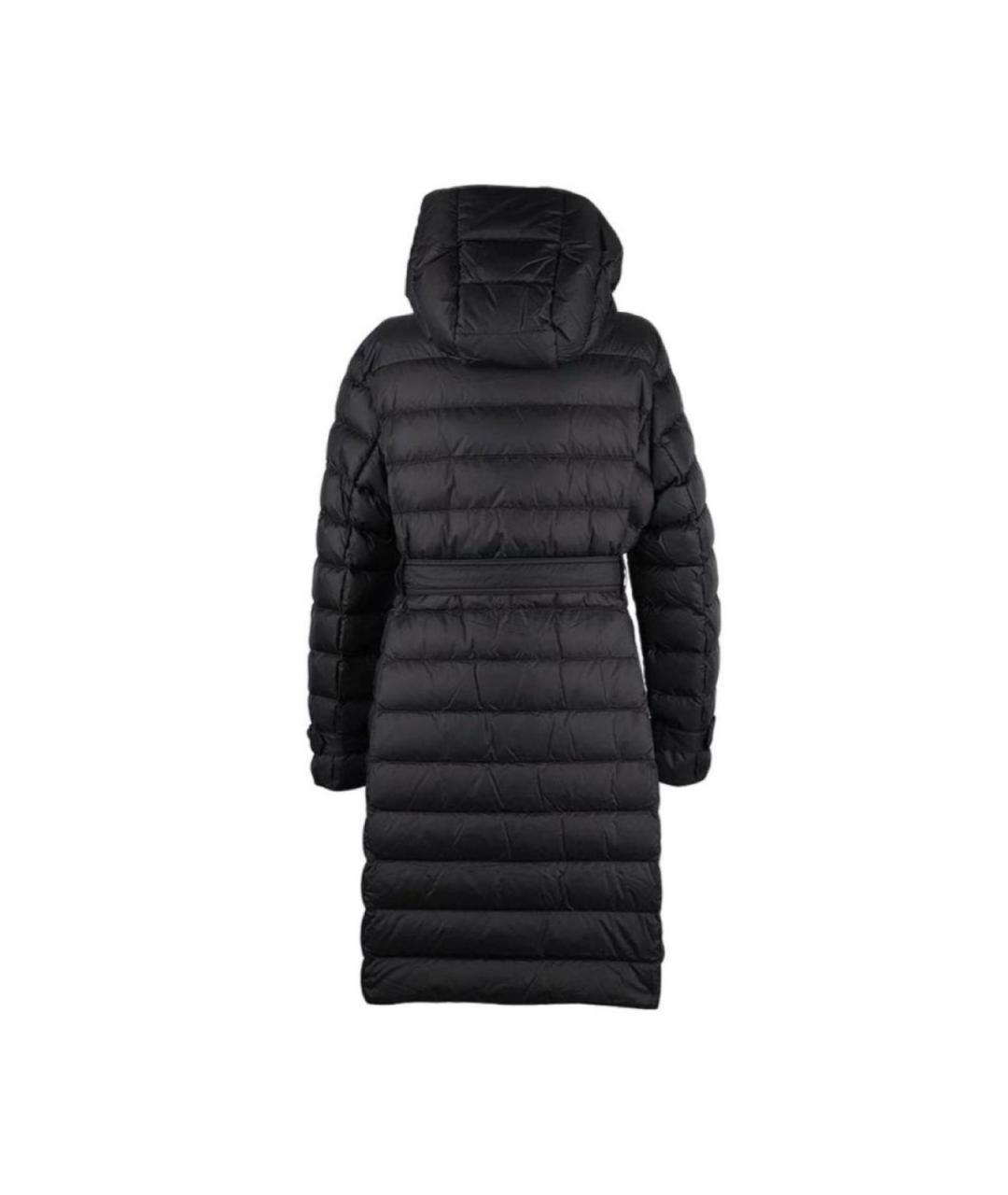 BURBERRY Черный полиэстеровый пуховик, фото 2