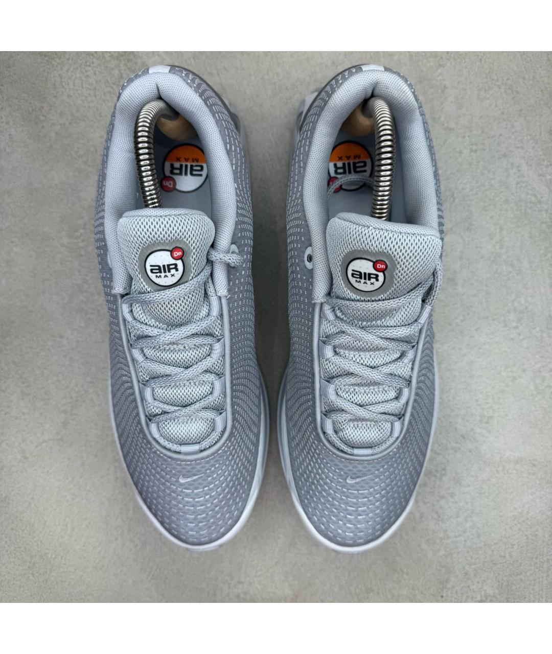 NIKE Серые синтетические высокие кроссовки / кеды, фото 2