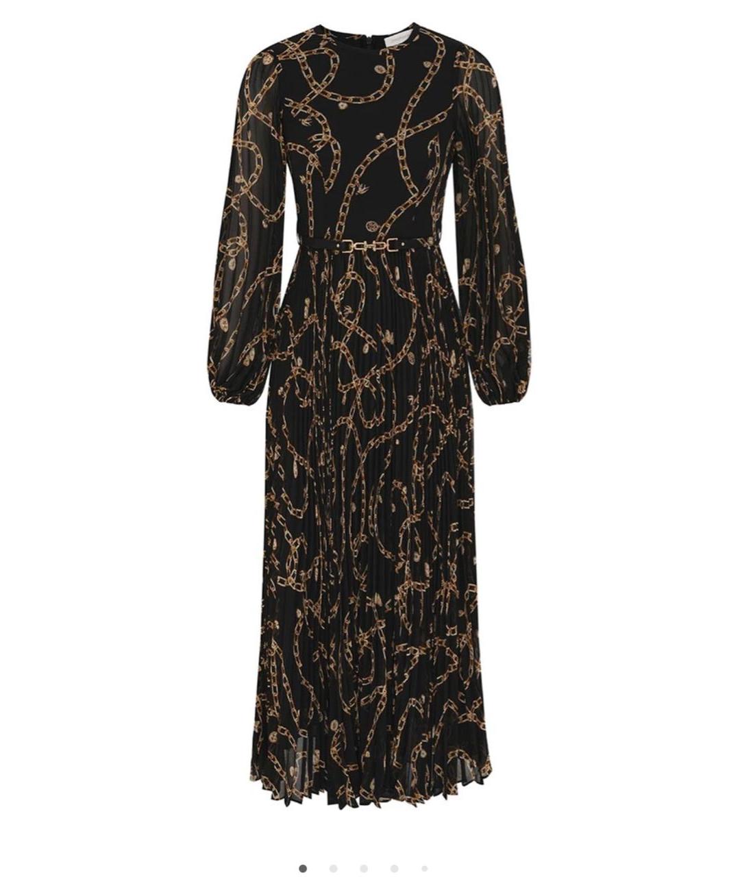 ZIMMERMANN Черное полиэстеровое коктейльное платье, фото 7