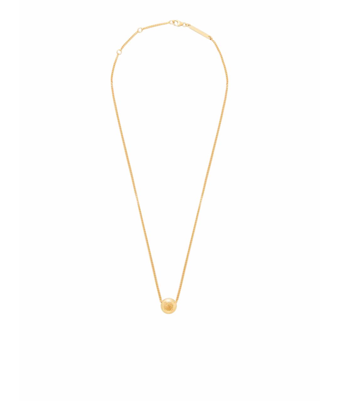 LOEWE Золотое серебряное колье, фото 1