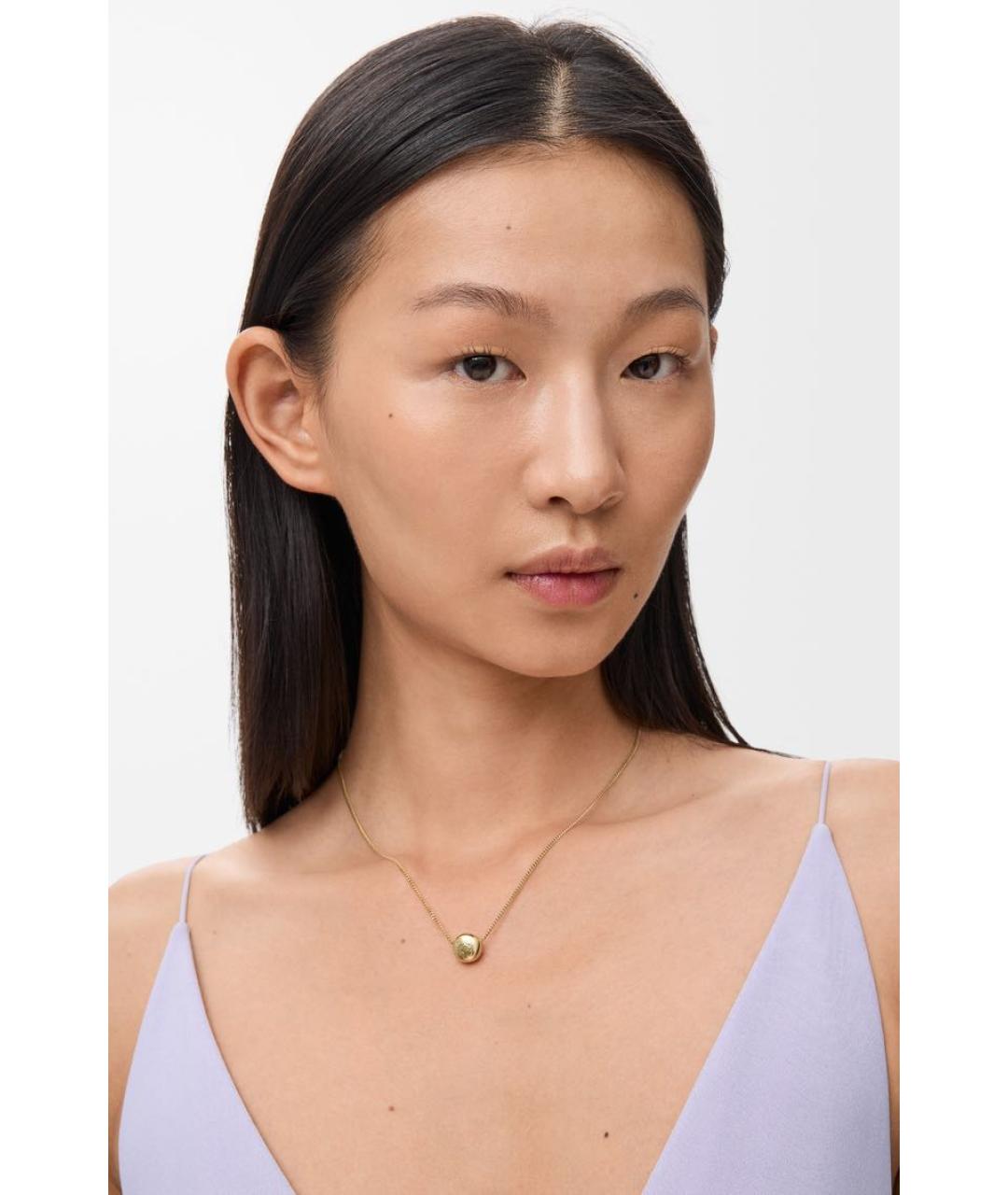 LOEWE Золотое серебряное колье, фото 2