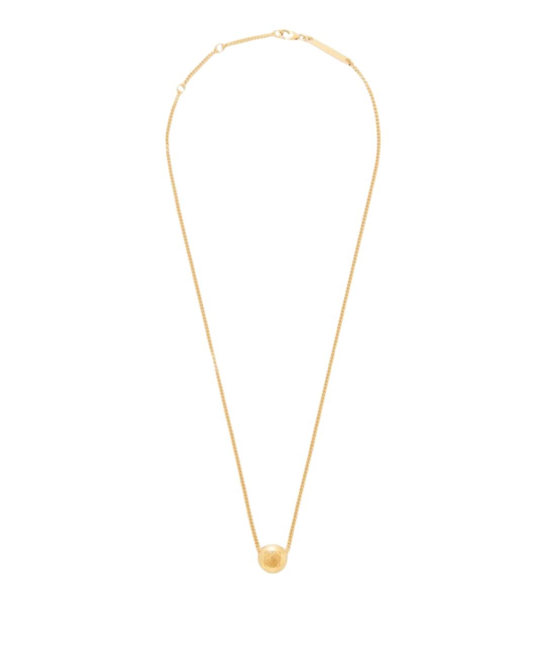 LOEWE Золотое серебряное колье, фото 1