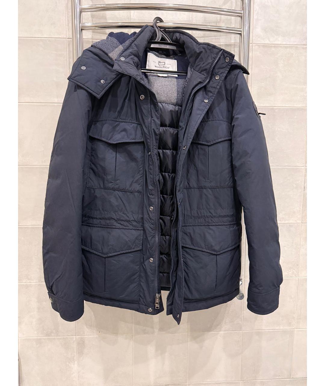 WOOLRICH Темно-синий пуховик, фото 9