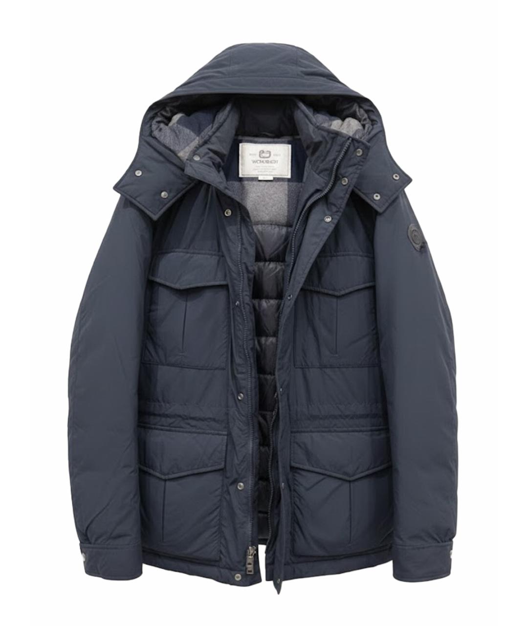 WOOLRICH Темно-синий пуховик, фото 1