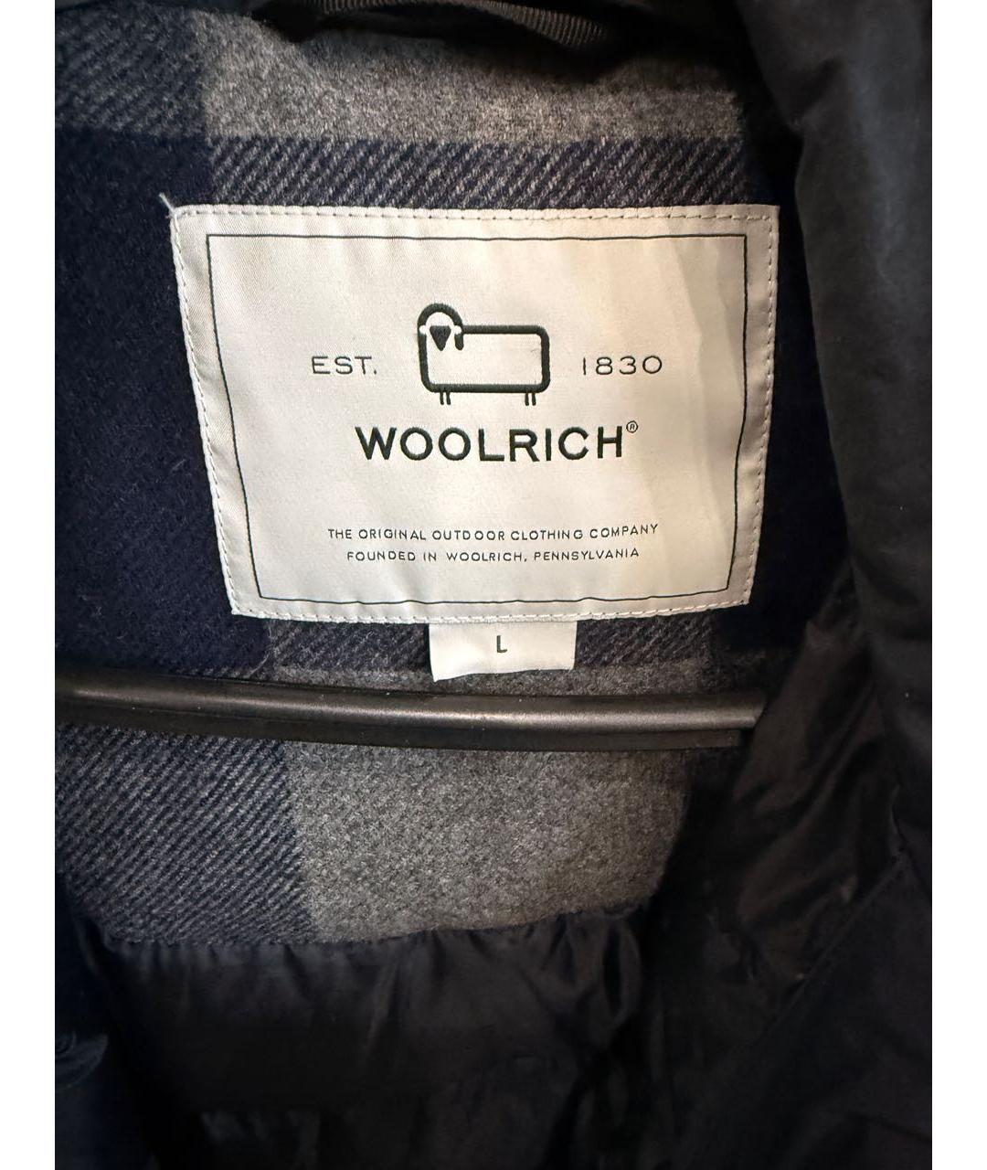 WOOLRICH Темно-синий пуховик, фото 7