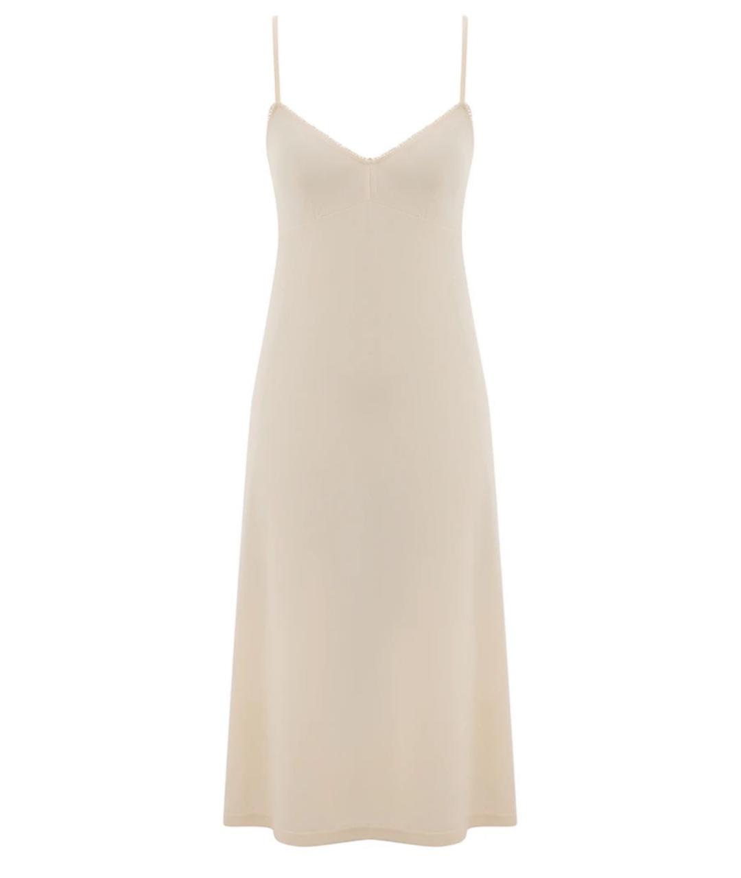 ZIMMERMANN Бежевое хлопковое коктейльное платье, фото 6