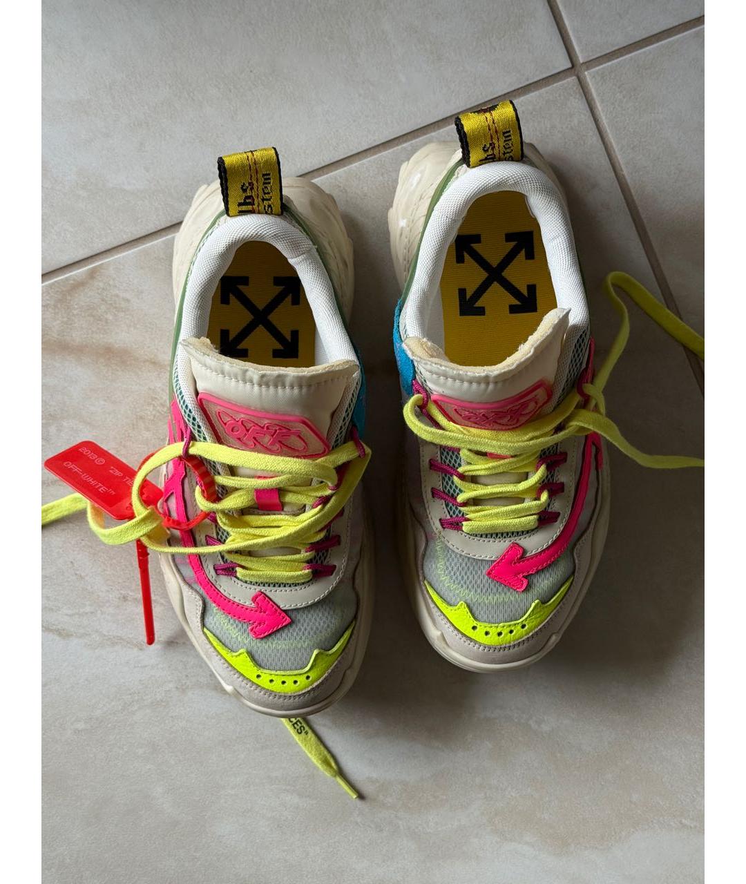 OFF-WHITE Текстильные кроссовки, фото 3