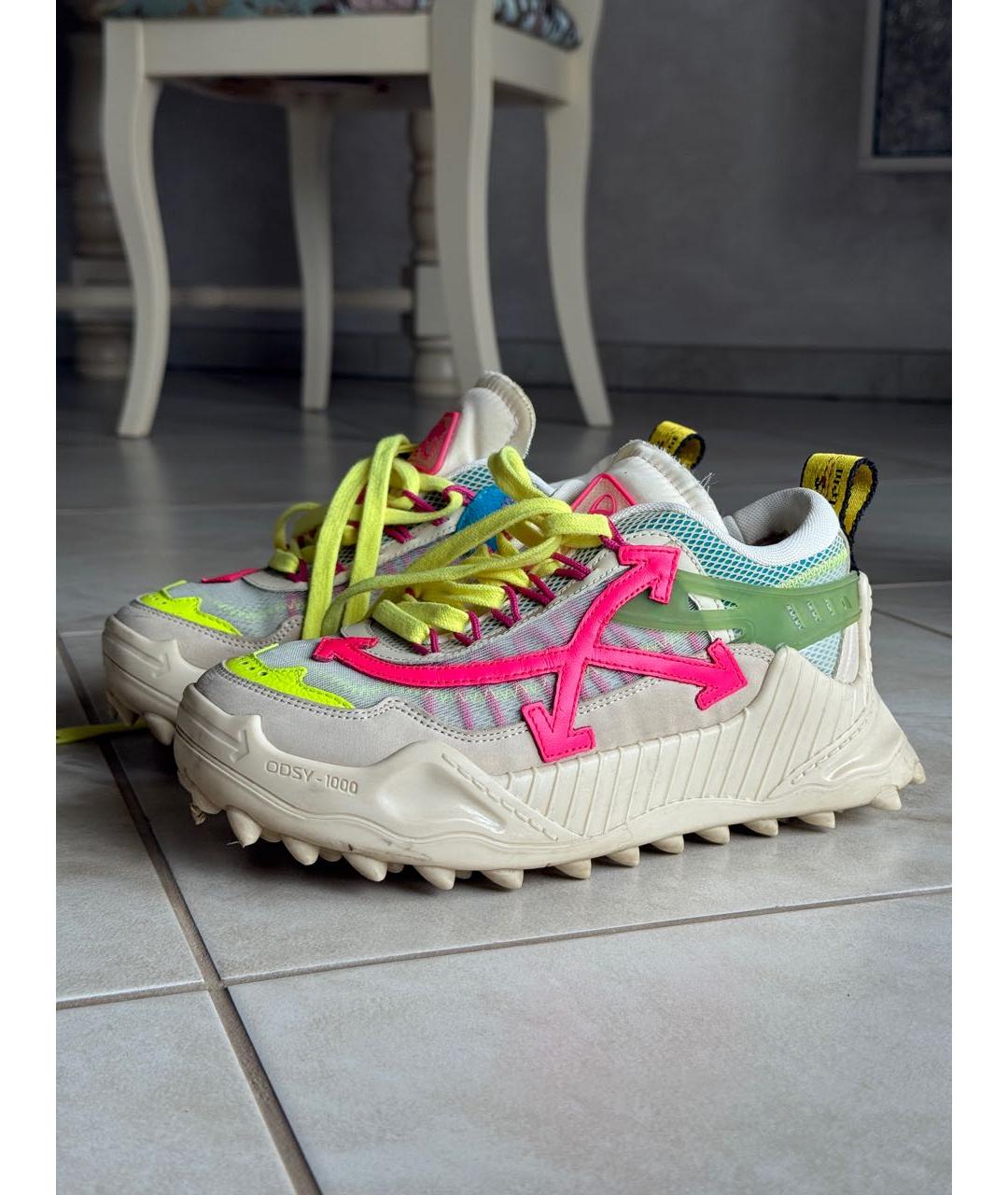 OFF-WHITE Текстильные кроссовки, фото 2