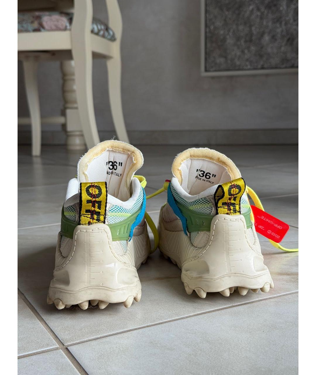 OFF-WHITE Текстильные кроссовки, фото 5