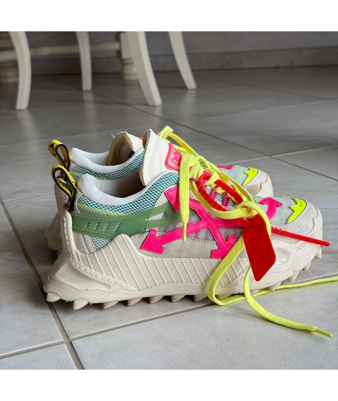 OFF-WHITE Текстильные кроссовки, фото 7