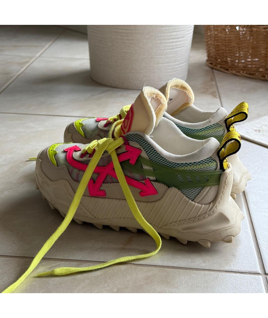 OFF-WHITE Текстильные кроссовки, фото 4