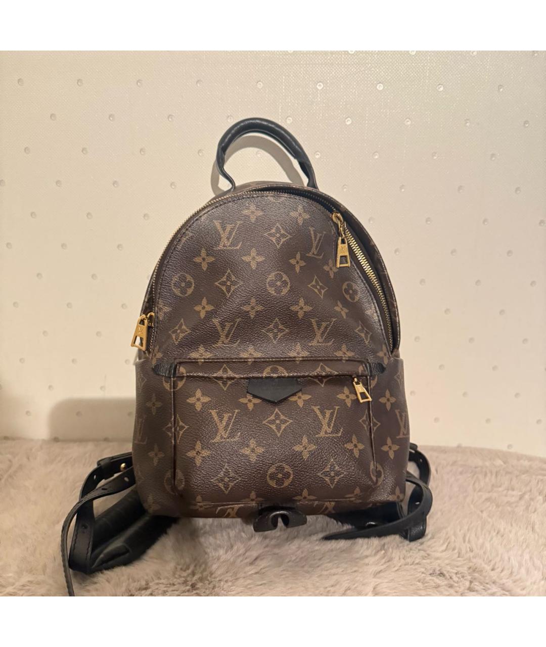 LOUIS VUITTON Коричневый рюкзак, фото 5