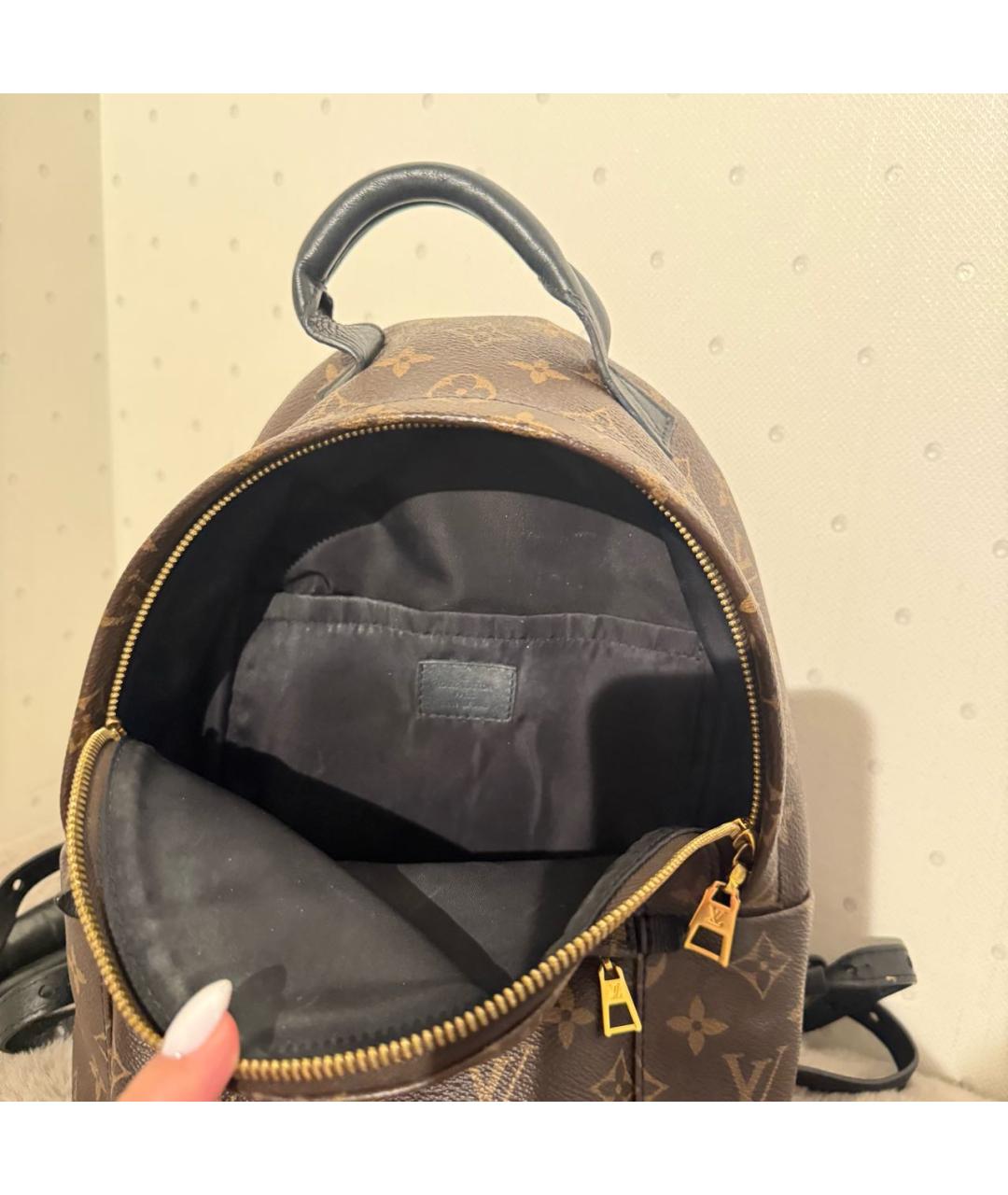 LOUIS VUITTON Коричневый рюкзак, фото 4