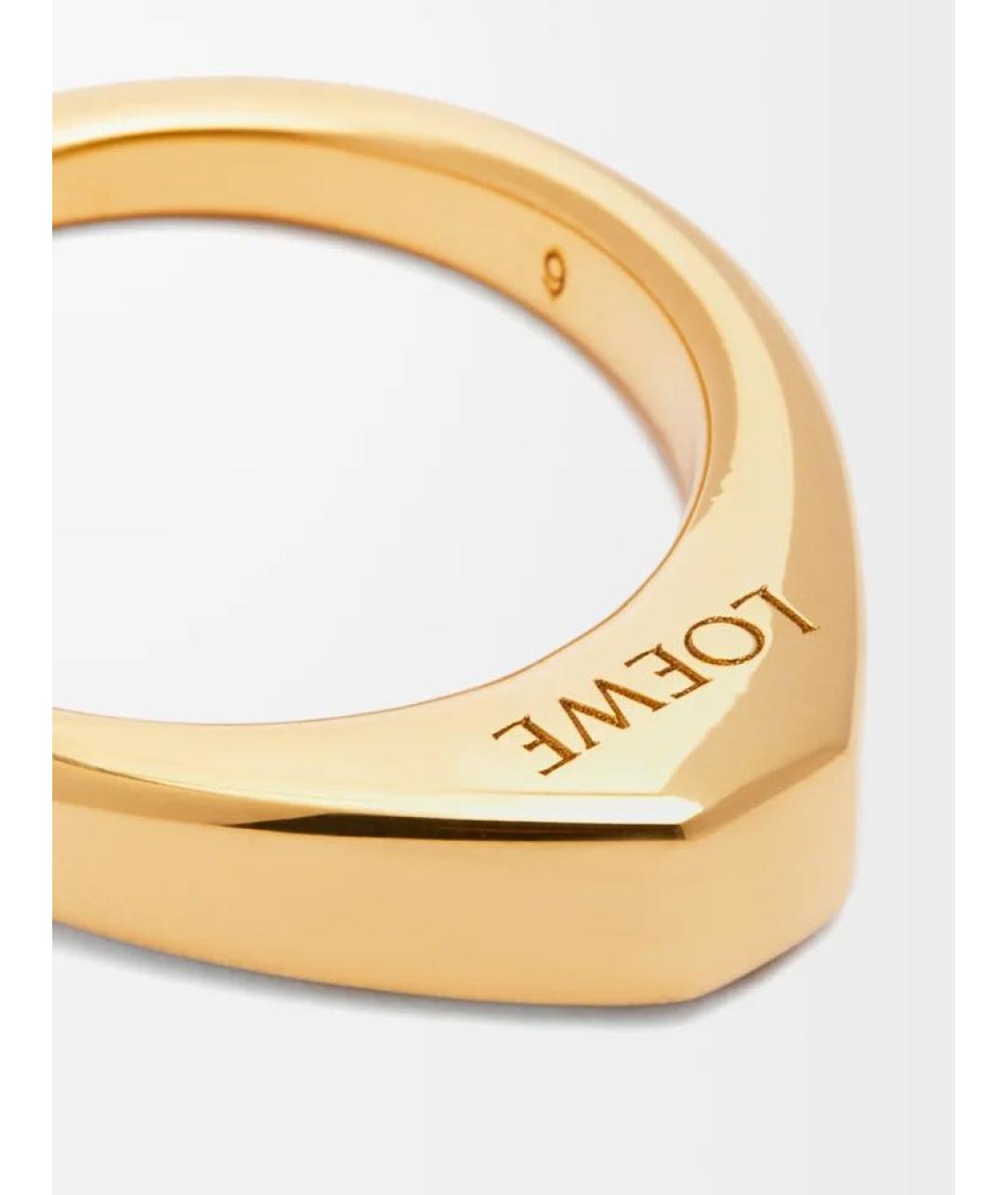 LOEWE Золотое серебряное кольцо, фото 4
