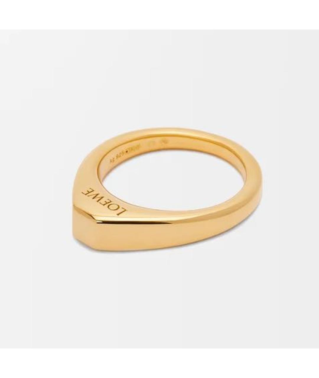 LOEWE Золотое серебряное кольцо, фото 5