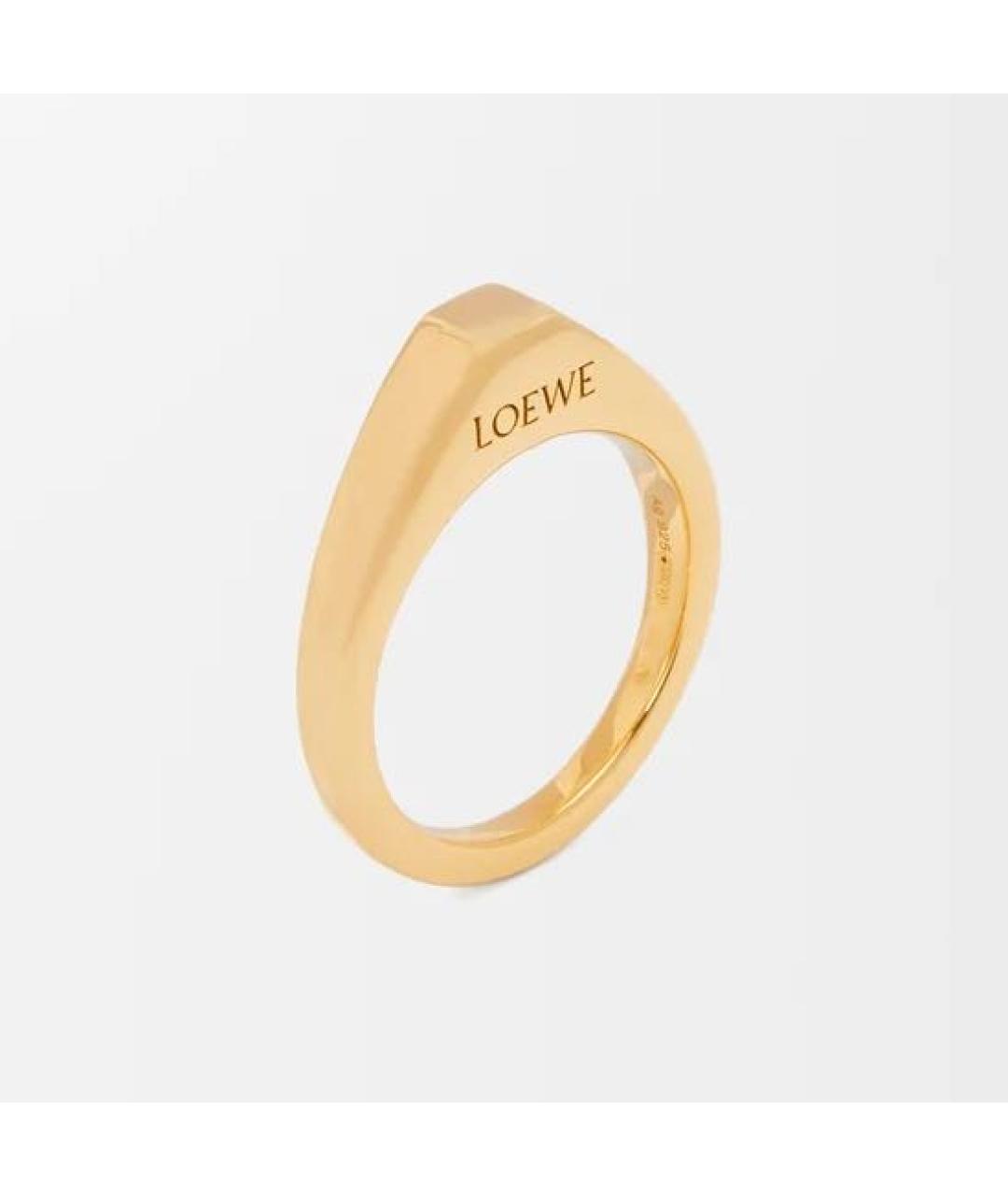 LOEWE Золотое серебряное кольцо, фото 2