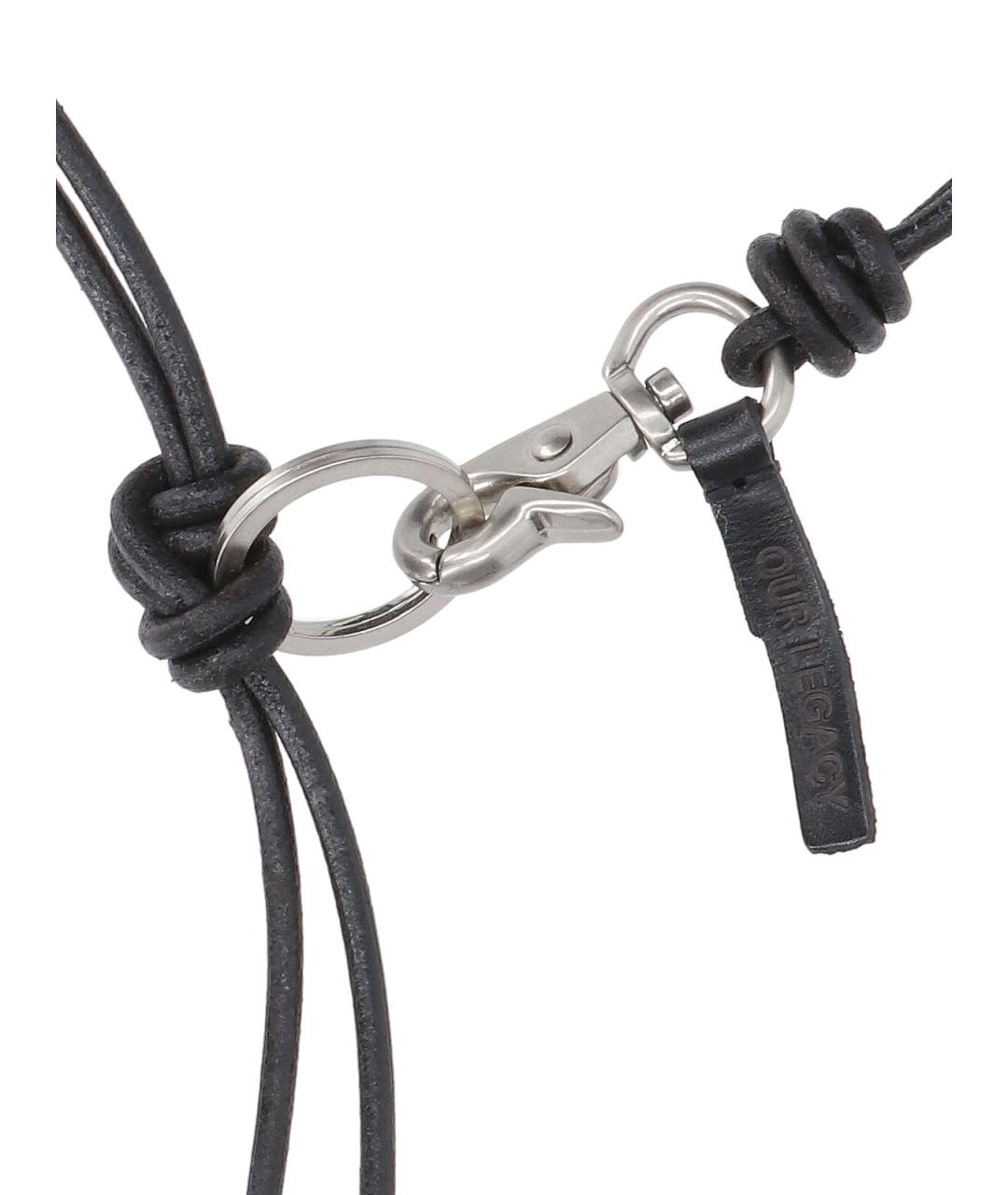 OUR LEGACY Черный брелок, фото 2