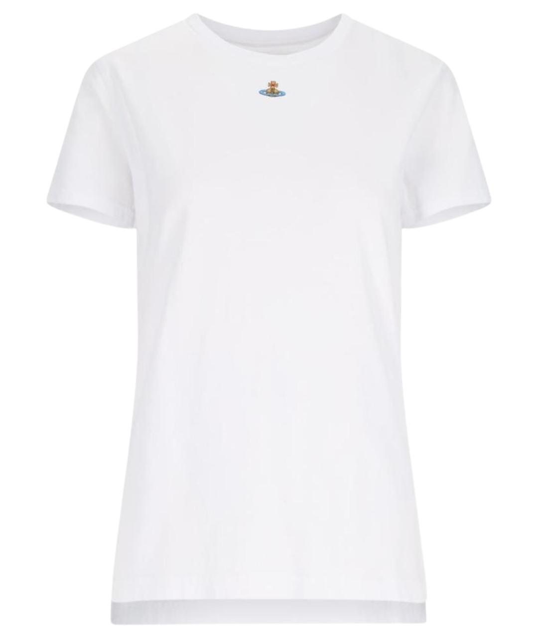 VIVIENNE WESTWOOD Белая хлопковая футболка, фото 1