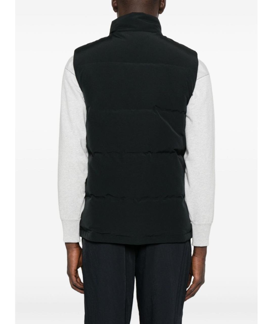 CANADA GOOSE Черный полиэстеровый жилет, фото 3