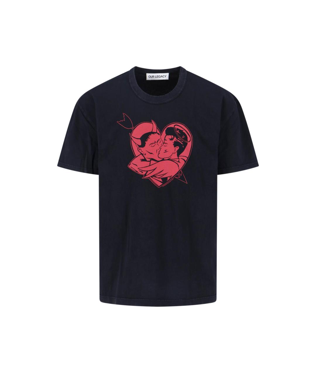 OUR LEGACY Мульти хлопковая футболка, фото 1