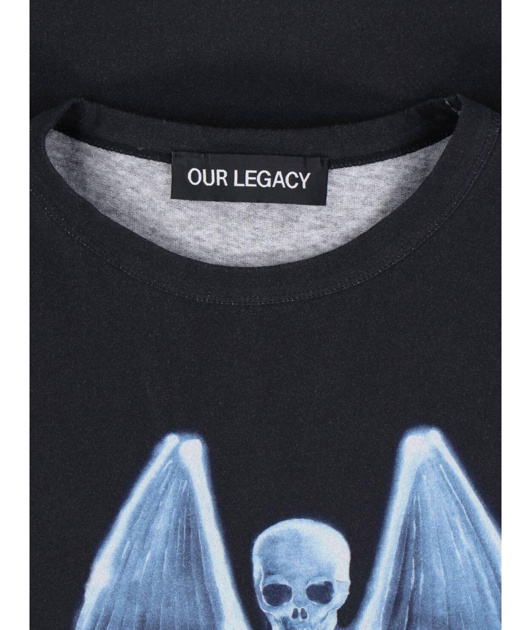 OUR LEGACY Мульти хлопковая футболка, фото 3