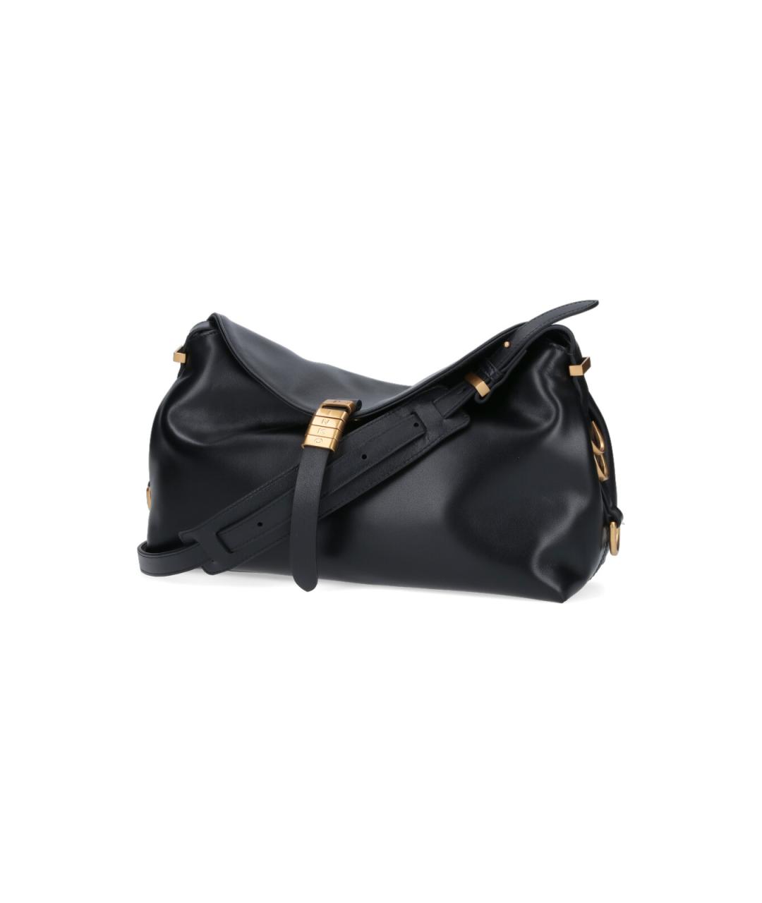 PINKO Черная кожаная сумка через плечо, фото 2