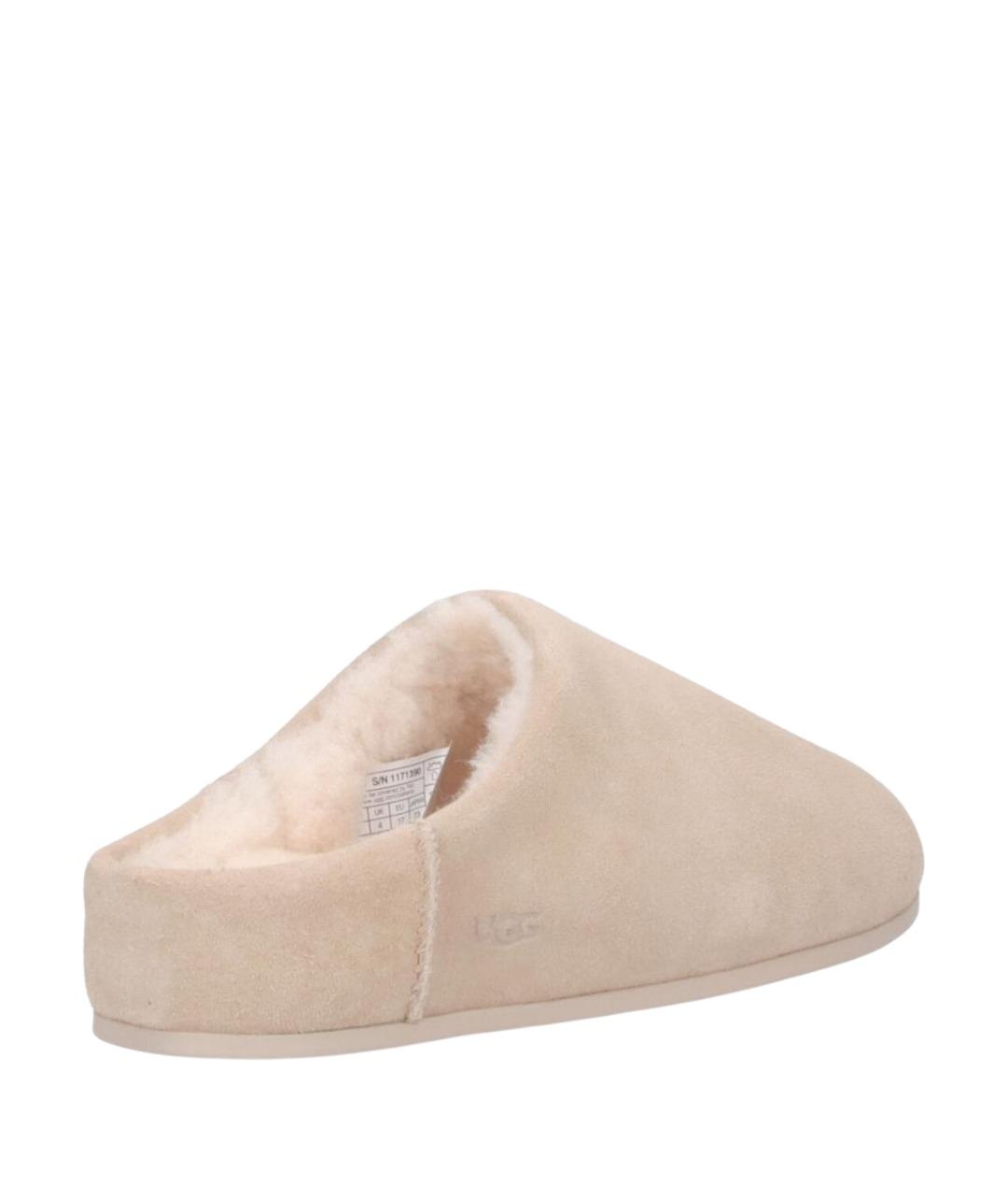 UGG AUSTRALIA Бежевые замшевые мюли, фото 4