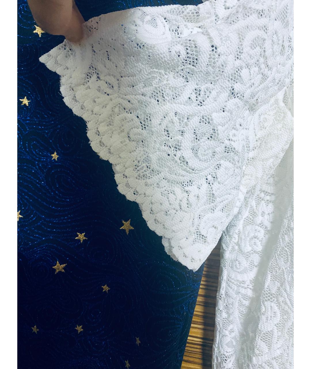 ESCADA Синий вискозный костюм с юбками, фото 6