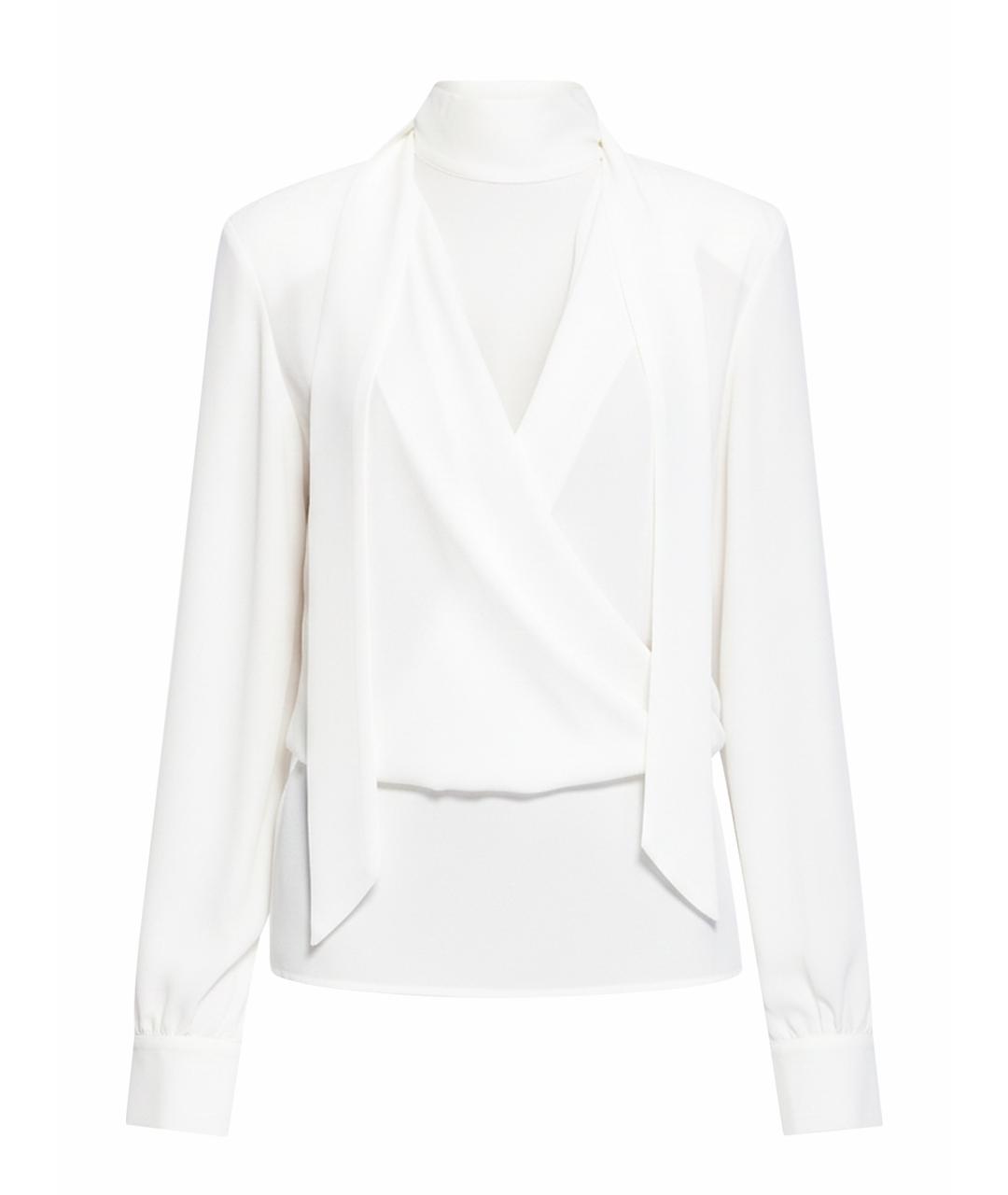 FEDERICA TOSI Белая ацетатная рубашка, фото 1