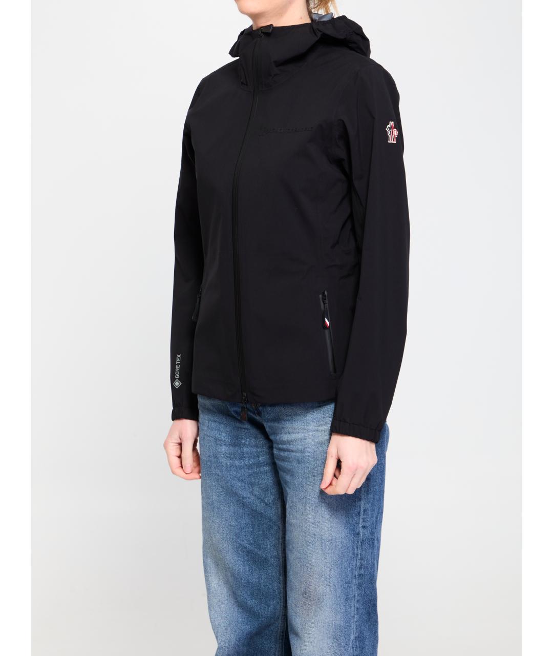 MONCLER GRENOBLE Черная полиамидовая куртка, фото 2
