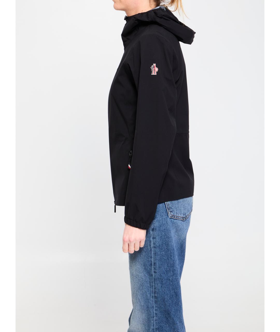 MONCLER GRENOBLE Черная полиамидовая куртка, фото 3