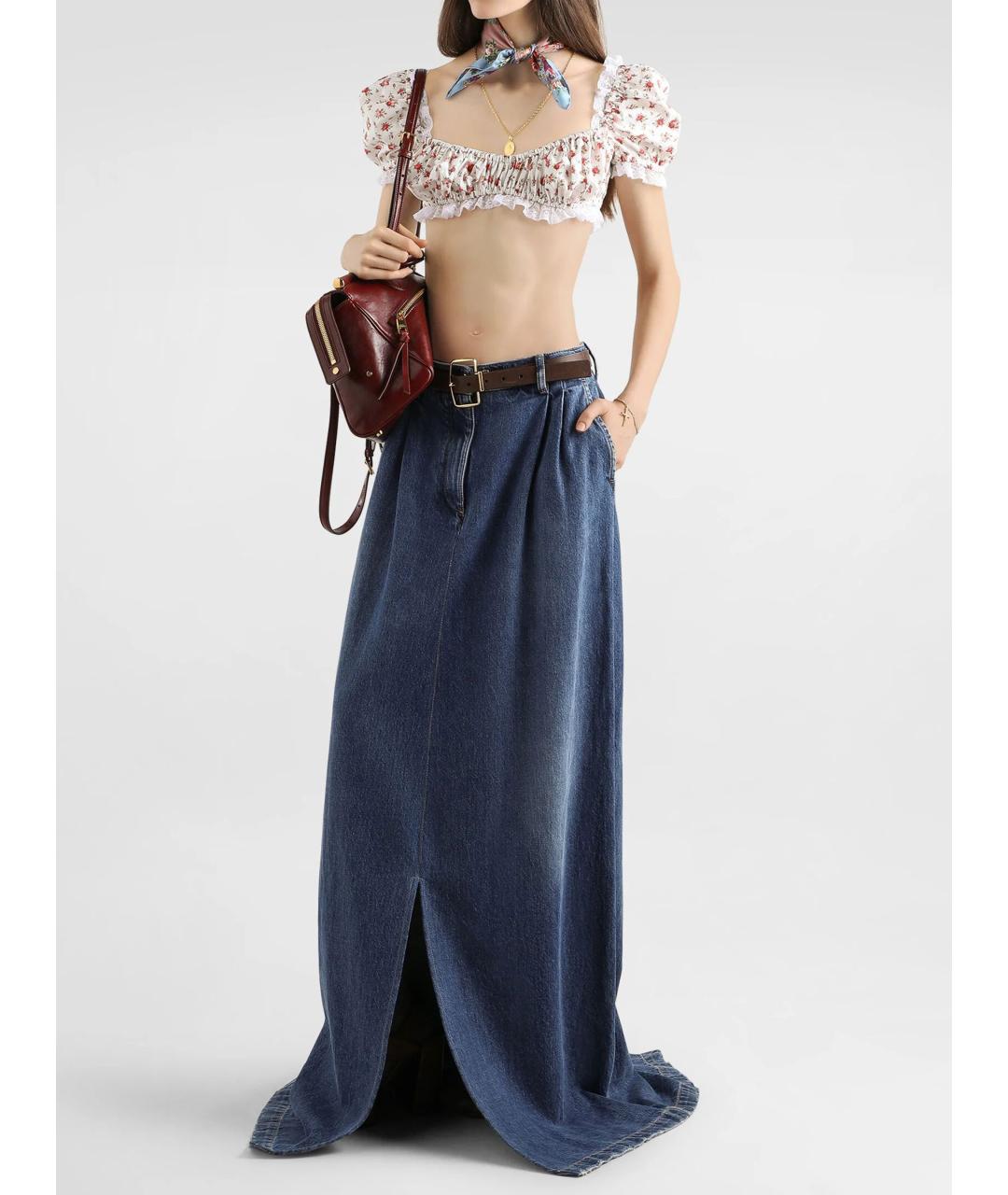 DOLCE&GABBANA Мульти хлопковая футболка, фото 2