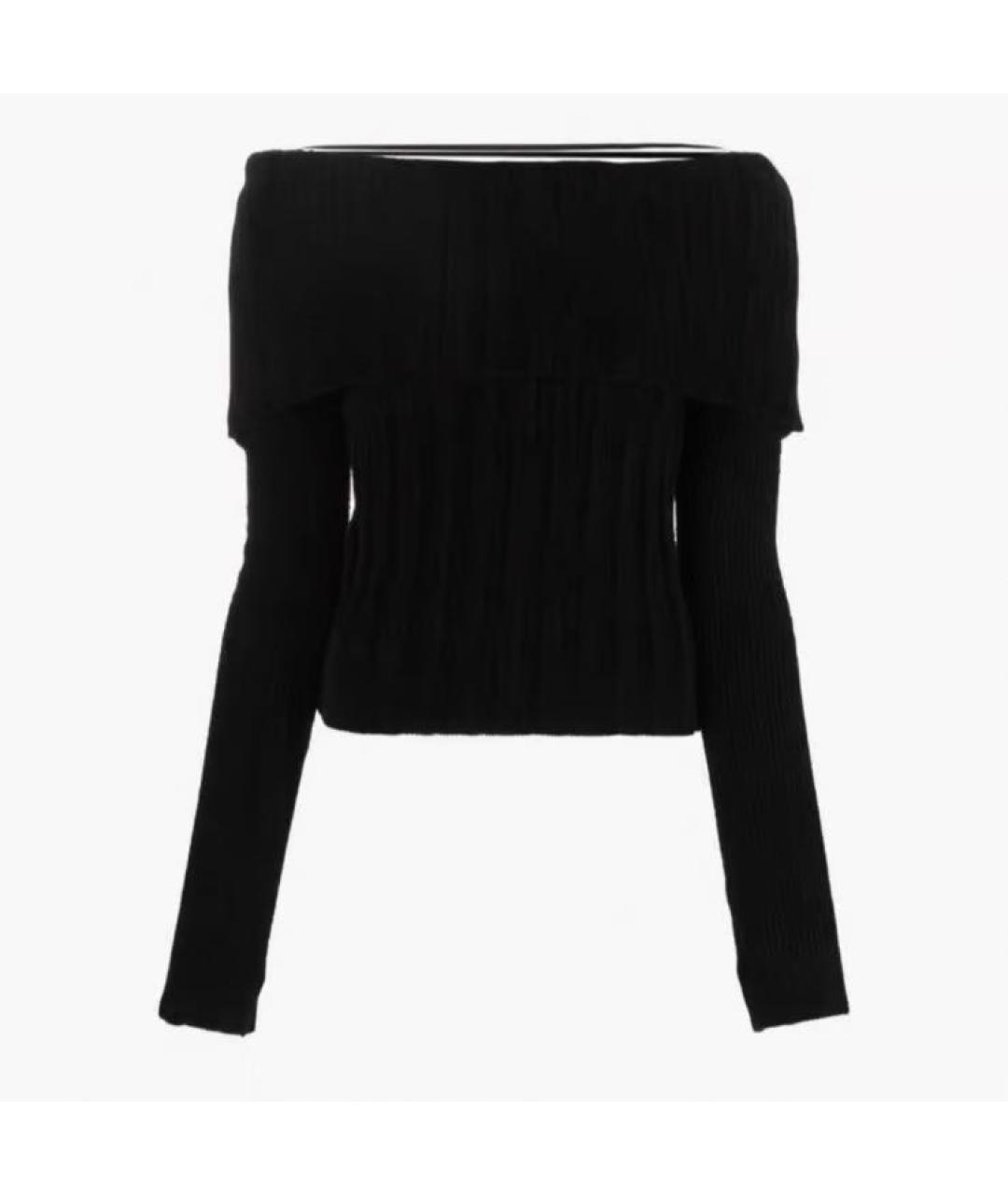 JACQUEMUS Черный вискозный джемпер / свитер, фото 6