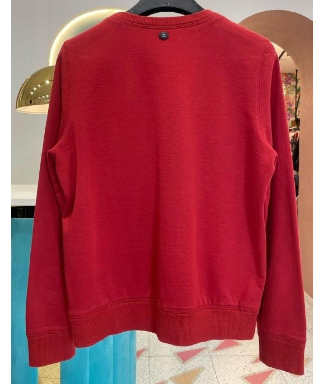 CHANEL Красный хлопковый джемпер / свитер, фото 2