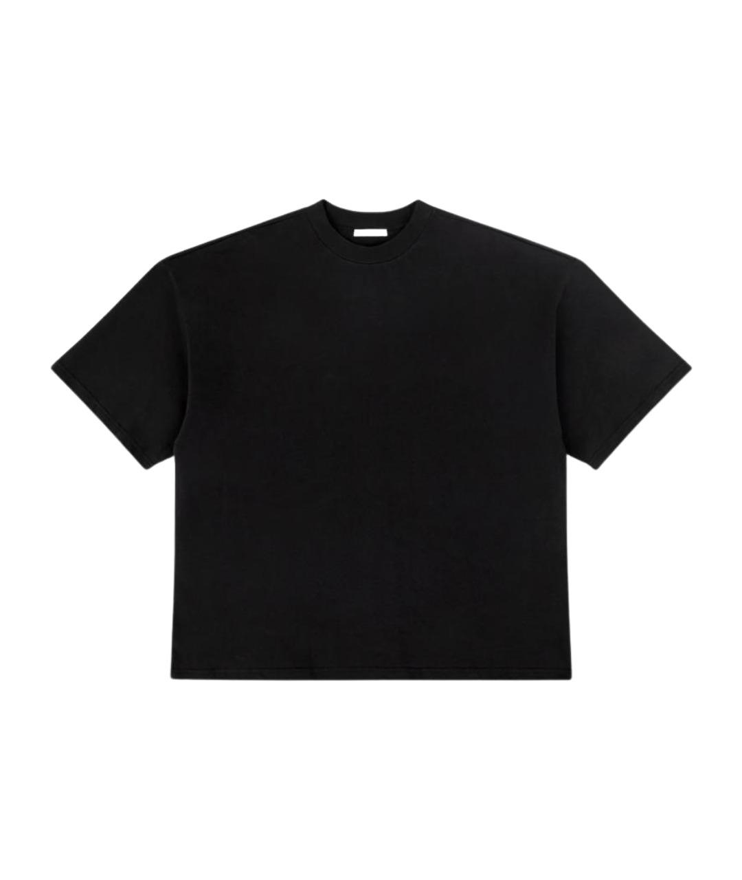 entire studios Черная хлопковая футболка, фото 1
