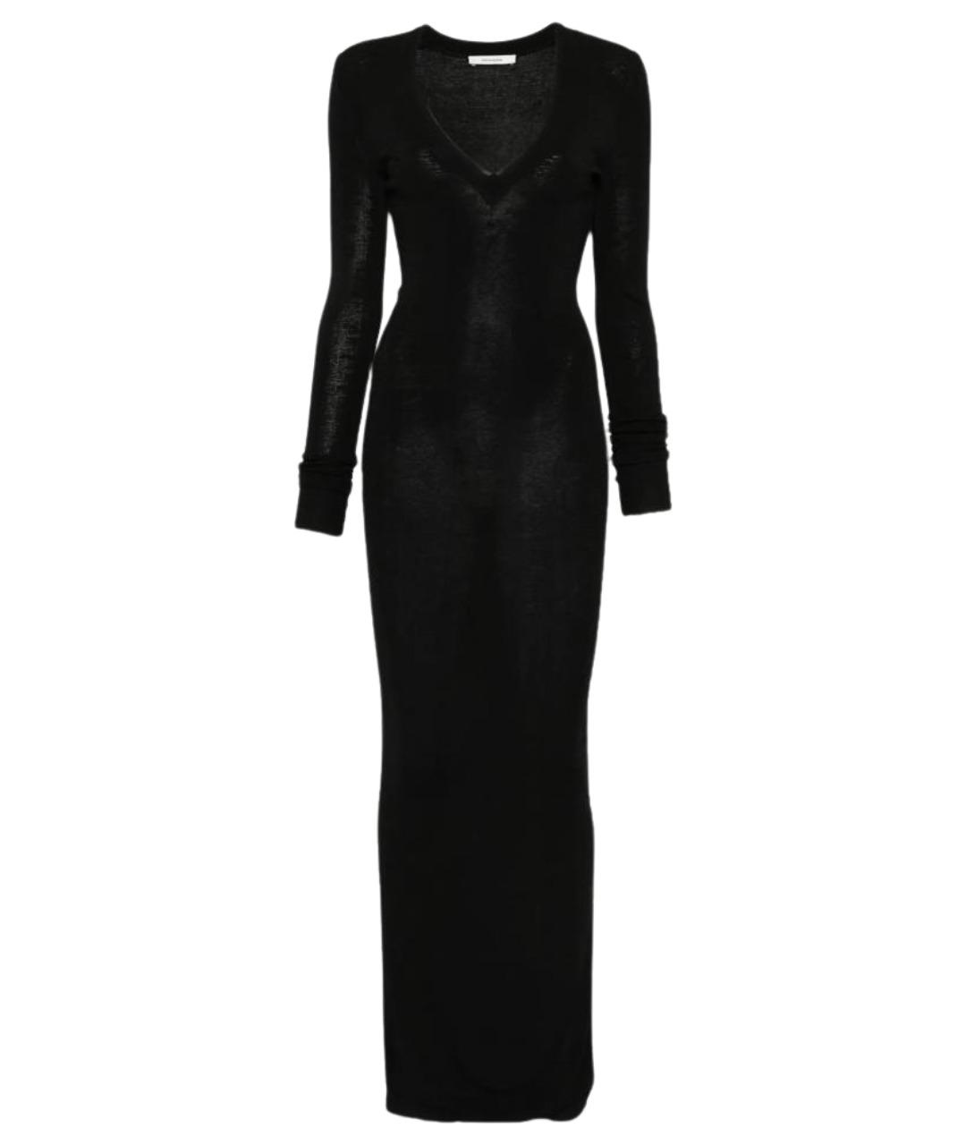 entire studios Черное вискозное повседневное платье, фото 1