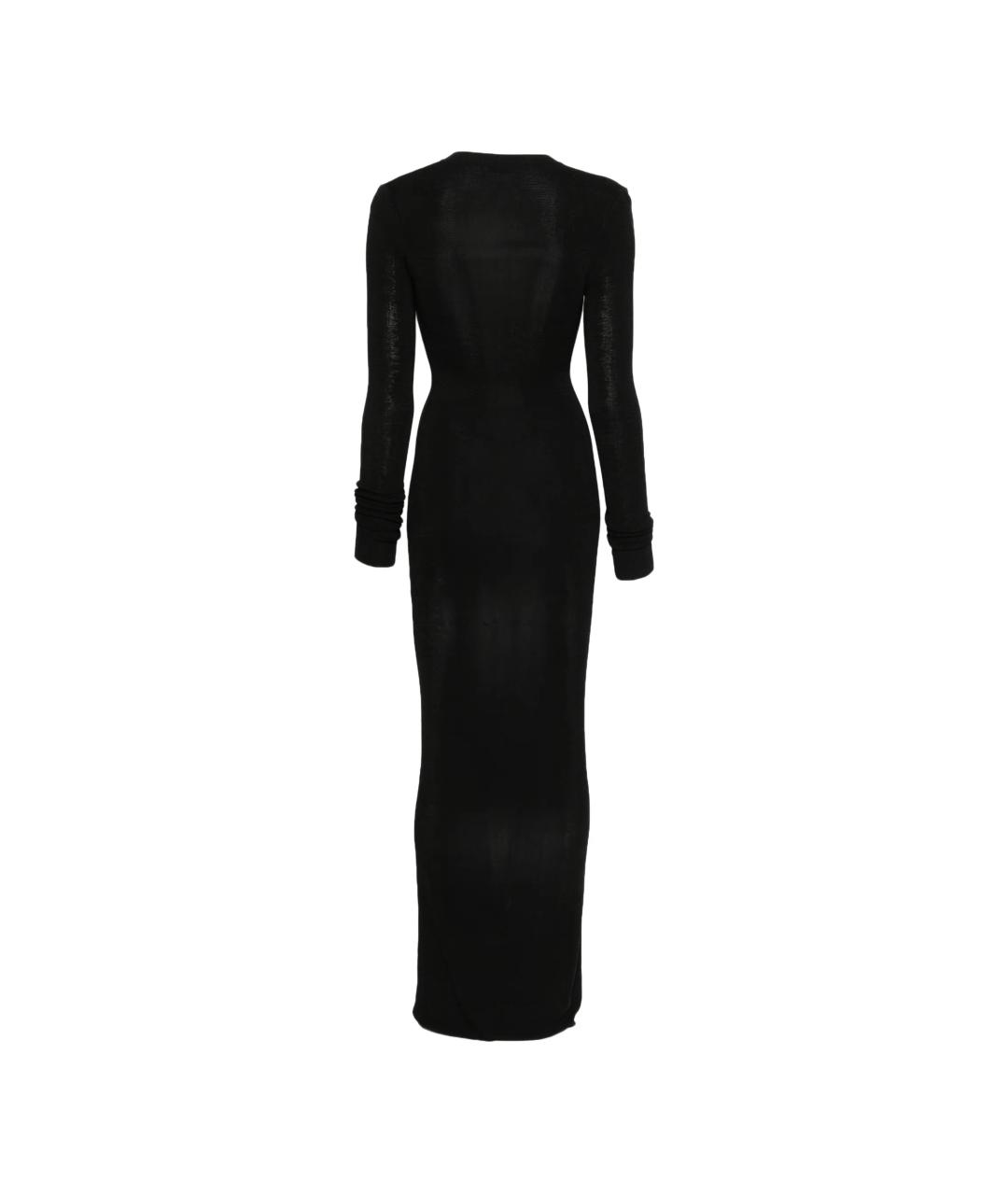 entire studios Черное вискозное повседневное платье, фото 2