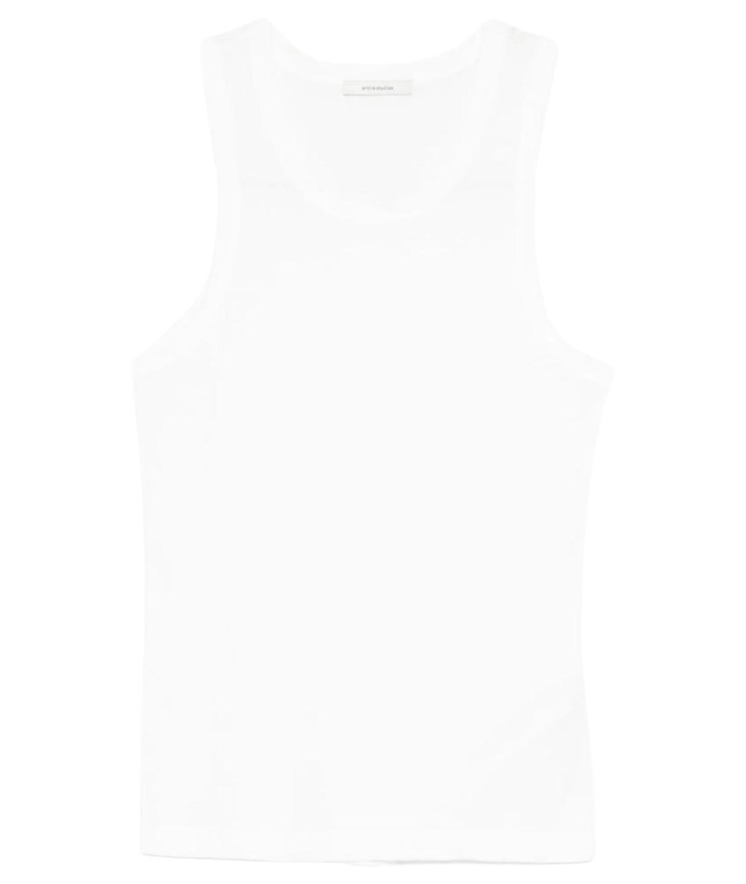 entire studios Белая хлопковая майка, фото 1