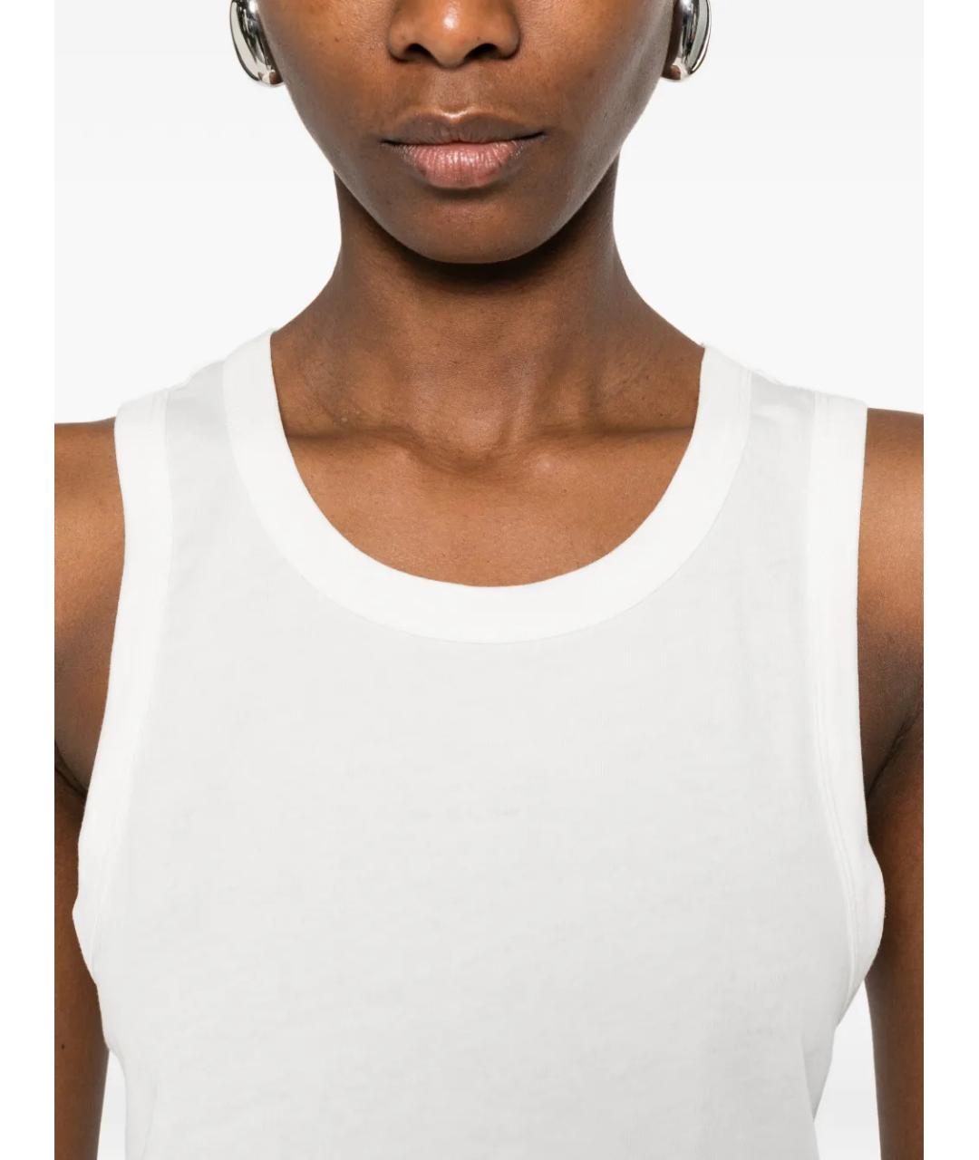 entire studios Белая хлопковая майка, фото 5