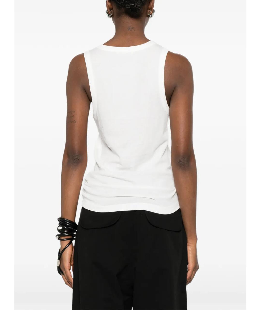 entire studios Белая хлопковая майка, фото 4
