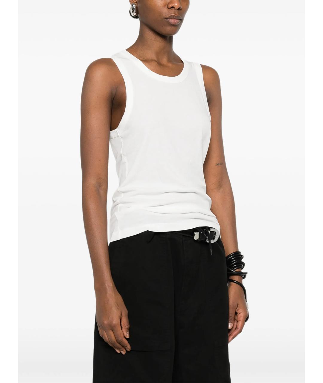 entire studios Белая хлопковая майка, фото 3