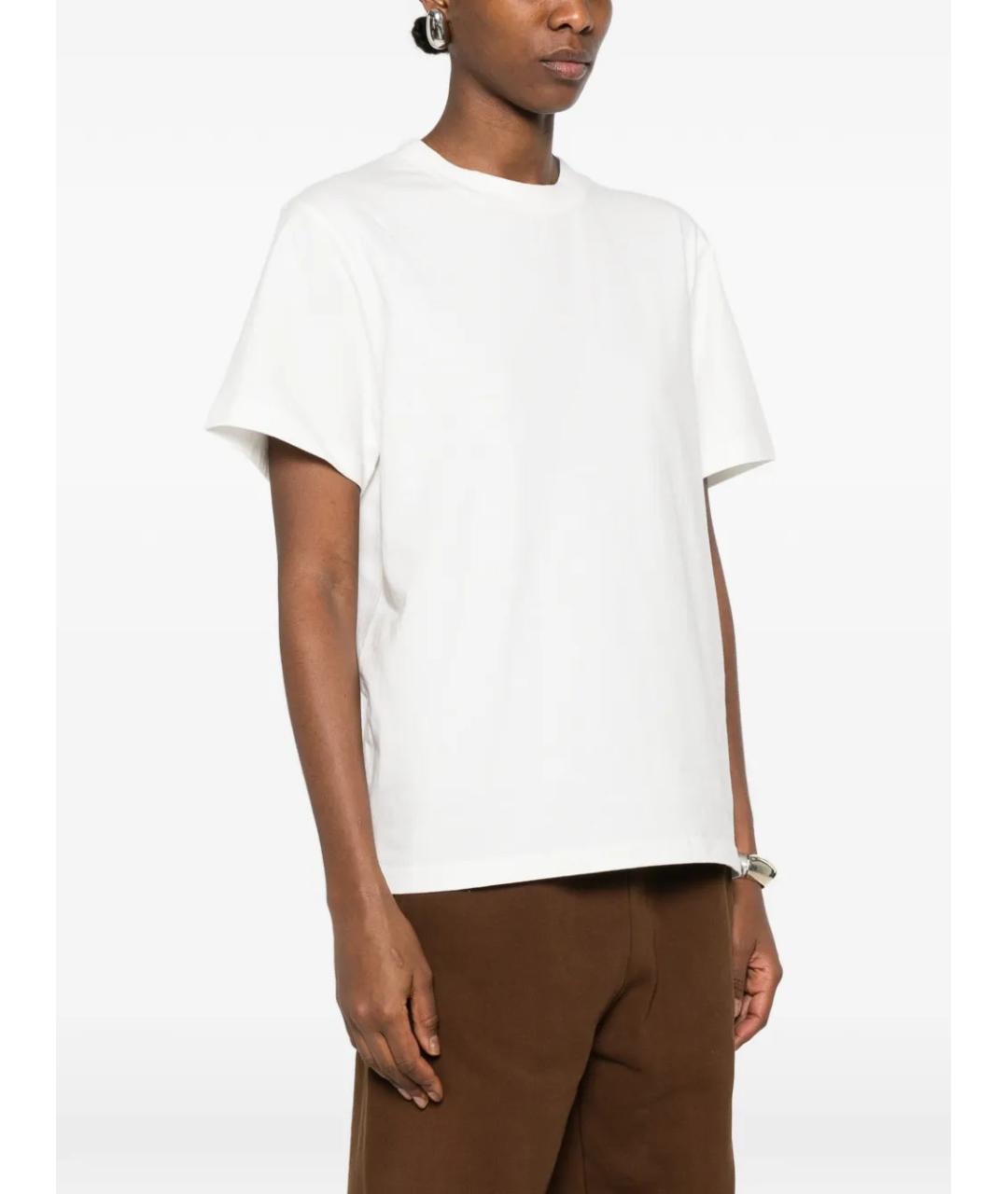 entire studios Белая хлопковая футболка, фото 3