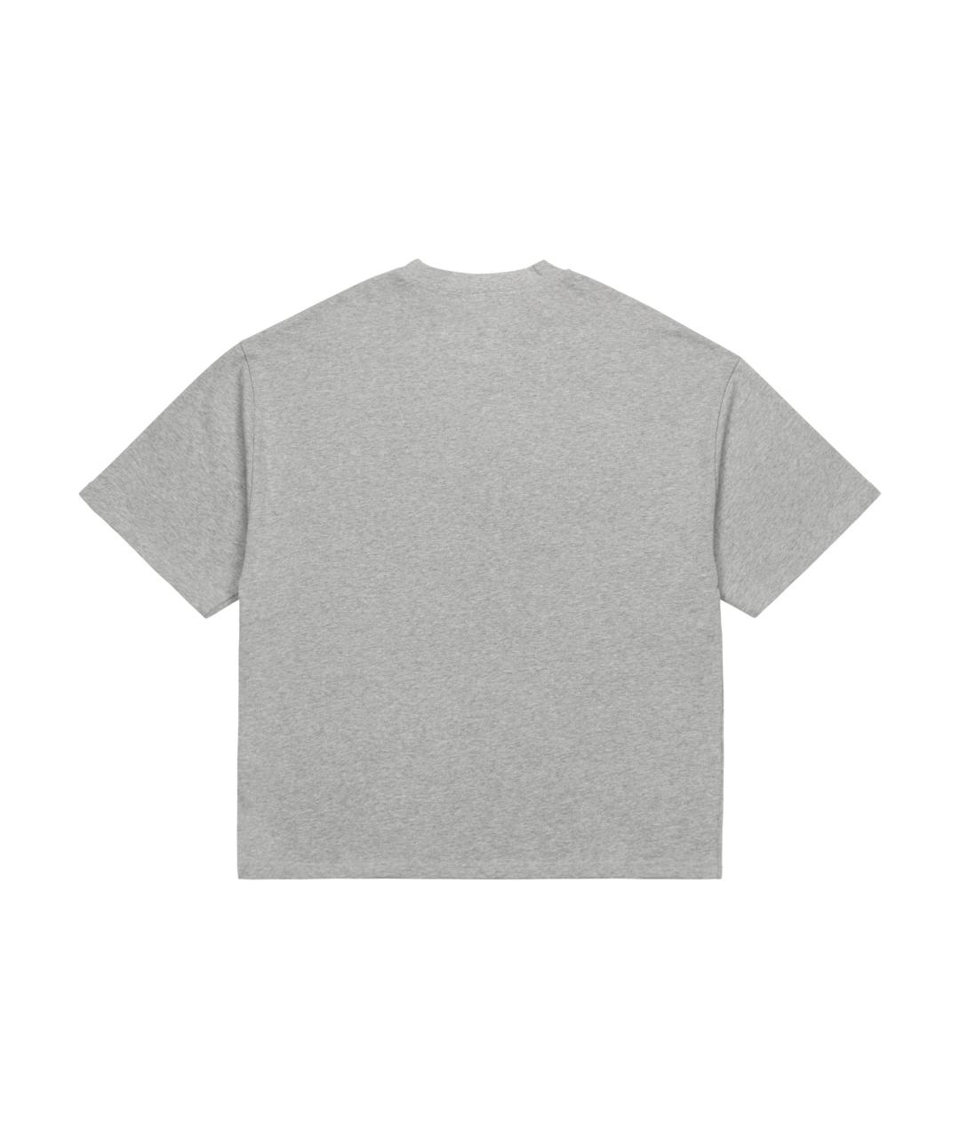 entire studios Серая хлопковая футболка, фото 2