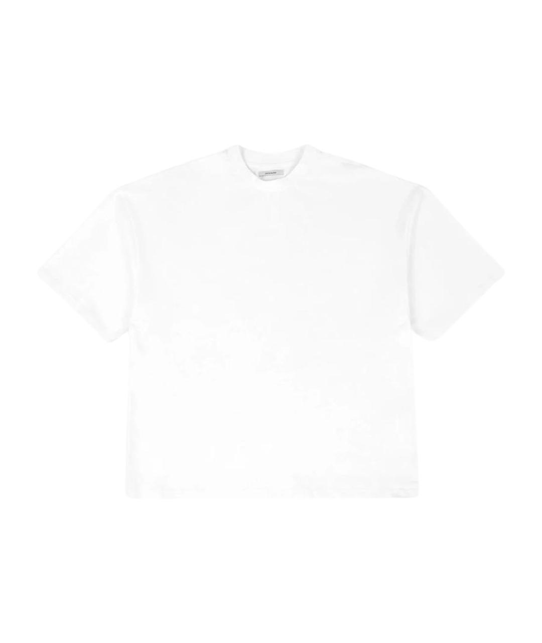 entire studios Белая хлопковая футболка, фото 1